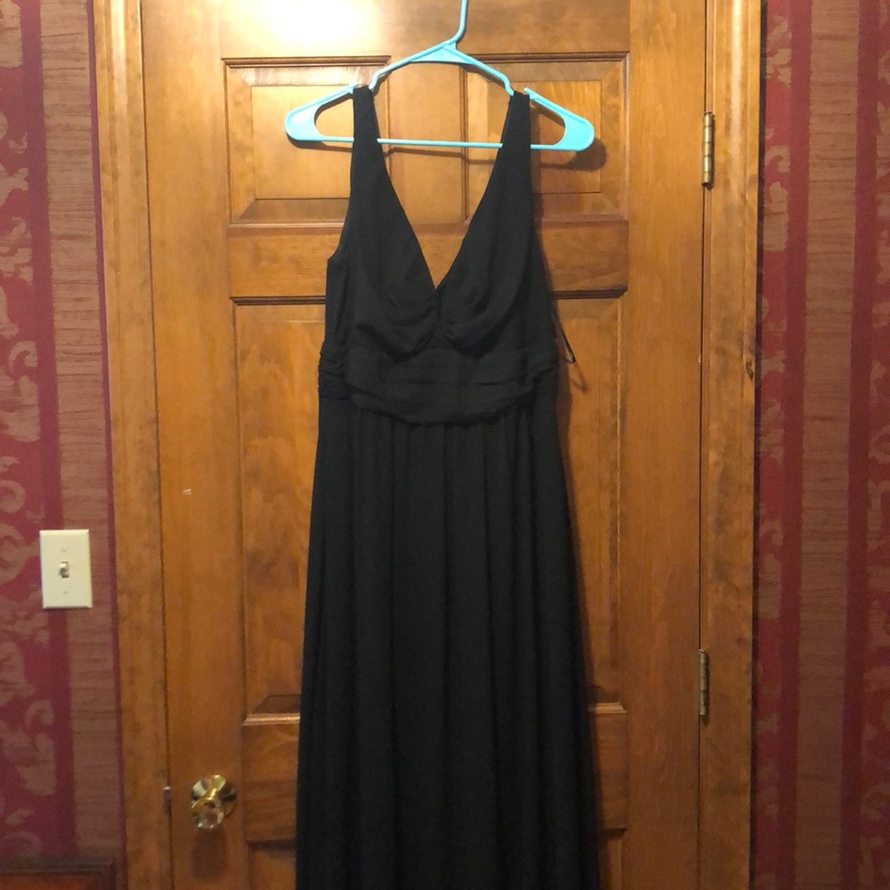 Black long lulu dress